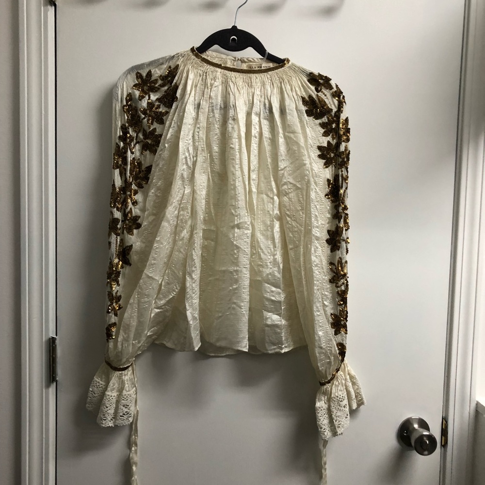 Ulla Johnson White Silk Blouse - Picture 14 of 14
